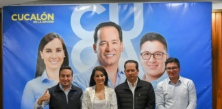 La dupla, que lidera el proyecto político de Construye, ofreció una rueda de prensa en las instalaciones del Consejo Nacional Electoral (CNE) en la que expusieron parte de sus propuestas y su visión de país.