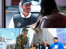 El Consejo Nacional Electoral (CNE) ha comenzado este lunes 18 de noviembre la notificación a los ciudadanos de Riobamba que han sido seleccionados como Miembros de las Juntas Receptoras del Voto (MJRV) para las próximas Elecciones Generales de 2025.