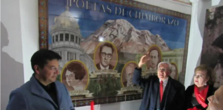 En un acto lleno de arte y cultura, Riobamba celebró este 2 de diciembre, la inauguración del mural de los poetas de Chimborazo, ubicado en la casa museo del municipio.