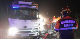 La madrugada del 27 de diciembre, el silencio del sector Huigra, en el cantón Alausí, provincia de Chimborazo se rompió, con un llamado de emergencia. A la 01h56, el ECU 911 Riobamba recibió una alerta sobre un siniestro de tránsito que involucraba a una motocicleta y un camión.
