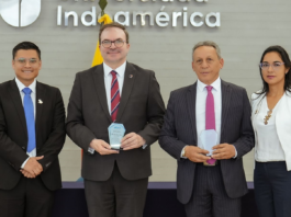 En un acto solemne celebrado en el Auditorio del Campus Simón Bolívar, la Universidad Tecnológica Indoamérica consolidó nuevas alianzas estratégicas con la firma de dos convenios interinstitucionales que fortalecerán el desarrollo académico, social y empresarial de la región.