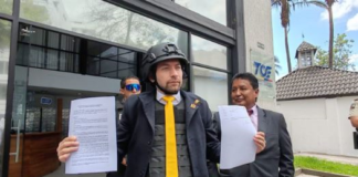 Luis Felipe Tillería es la carta presidencial de Avanza (Lista 8), que el 6 de enero de 2025 presentó una acción por incumplimiento del Código de la Democracia.
