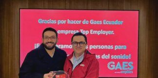 GAES, una marca de Amplifon y líder mundial en servicios y soluciones en cuidado auditivo, ha sido reconocida como ÔÇÿTop EmployerÔÇÖ por quinto año consecutivo por sus buenas prácticas en gestión de recursos humanos.