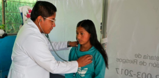 La comunidad de San Juan de Llullundongo vivió una jornada de salud integral gracias a la brigada médica y veterinaria organizada por la Prefectura de Bolívar.