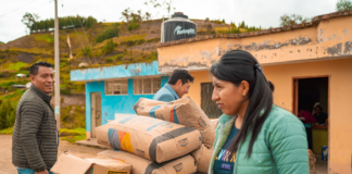 En un acto simbólico, este 28 de marzo, las autoridades locales entregaron materiales para la construcción de la captación del sistema de agua potable de esta comunidad. Con este proyecto, se beneficiarán directamente los sectores Centro San Vicente, Balitul, Yuglag y Shuleta, garantizando el acceso a este recurso.