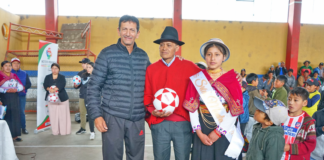 La Prefectura de Bolívar, liderada por Aníbal Coronel, inauguró la primera Escuela de Fútbol y Actividades Lúdicas en la comunidad de Larcaloma, perteneciente a la parroquia Guanujo.