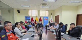 El gobernador de Chimborazo, Guido Eduardo Puyol Torres, participó en la Mesa Técnica de Trabajo N.┬║ 3 del Comité de Operaciones de Emergencia (COE) Provincial, enfocada en evaluar y coordinar acciones frente a las afectaciones viales provocadas por las intensas lluvias registradas en los últimos días.