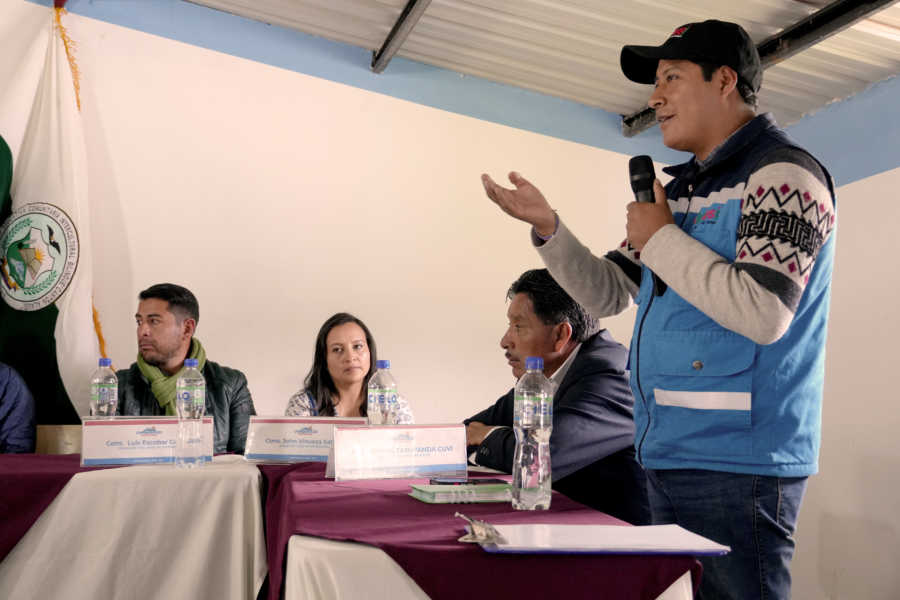 El pasado 6 de mayo, la comunidad de Guangras, ubicada en la parroquia Achupallas del cantón Alausí, fue sede de una sesión extraordinaria de la Comisión de Límites, convocada para analizar el avance del Proyecto de Ley de Fijación de Límites Territoriales.