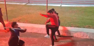 El violento episodio registrado durante el partido entre Centro Deportivo Olmedo y Liga Deportiva Universitaria, por los dieciseisavos de final de la Copa Ecuador, ha dejado un sabor amargo en el fútbol riobambeño.