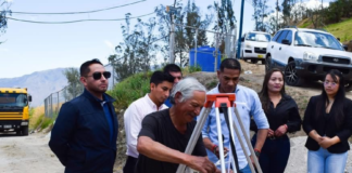 El 22 de agosto, en horas de la mañana, se llevó a cabo en Llig├╝ishí la socialización y colocación de la primera piedra de la obra de alcantarillado que beneficiará a esta comunidad del cantón Chunchi.