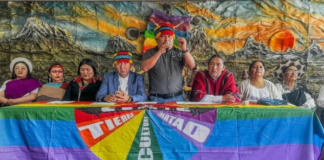 La Confederación de Nacionalidades Indígenas de Ecuador (Conaie) hizo una denuncia sobre las cuentas bancarias de sus dirigentes, este viernes 19 de septiembre; un día después de que esta organización convocara a un paro nacional inmediato e indefinido contra las medidas del Gobierno de Daniel Noboa.
