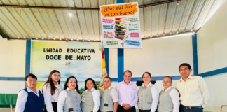 Con un emotivo acto académico y cultural, la Unidad Educativa Doce de Mayo inauguró oficialmente su Club de Lectura, un espacio destinado a fortalecer la comprensión lectora y la redacción creativa de los estudiantes, con la activa participación de docentes, familias y autoridades locales.