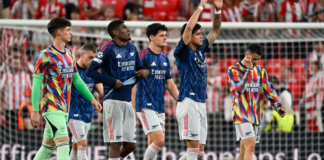 El defensor ecuatoriano Piero Hincapié tuvo su tan esperado debut con la camiseta del Arsenal de Inglaterra, en el partido por Champions League frente al Athletic Club en territorio español. El tricolor jugó los seis últimos minutos del partido.