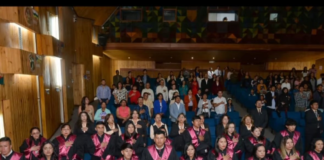 Este viernes 12 de septiembre, el auditorio de la Prefectura de Chimborazo se llenó de emoción y orgullo con la ceremonia de graduación de la décima promoción de bachilleres de la Unidad Educativa “Martiniano Guerrero Freire”, correspondiente a la temporalidad intensiva del ciclo 2 del período lectivo febrero-julio 2025.