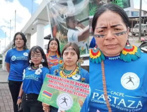 La Plaza de los Héroes, en el centro de Puyo, fue escenario este sábado de la inauguración oficial de los Juegos Ancestrales de la Amazonía y del país, un evento que busca rescatar las prácticas tradicionales de las nacionalidades indígenas y fortalecer la identidad intercultural de la provincia de Pastaza, en el marco de las celebraciones por su 64 aniversario de provincialización, que se conmemorará en noviembre.