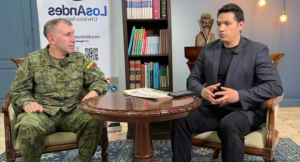 El teniente coronel Mauricio Almeida, de la Brigada de Caballería N.º 11 “Galápagos”, afirma que las Fuerzas Armadas mantienen su accionar dentro del marco legal y en coordinación con la Policía Nacional para garantizar el orden y la seguridad durante el paro nacional. Advierte sobre la presencia de grupos violentos e infiltrados en las protestas y recalca que el uso de la fuerza fue proporcional y respetuoso de los derechos humanos.