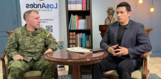 El teniente coronel Mauricio Almeida, de la Brigada de Caballería N.º 11 “Galápagos”, afirma que las Fuerzas Armadas mantienen su accionar dentro del marco legal y en coordinación con la Policía Nacional para garantizar el orden y la seguridad durante el paro nacional. Advierte sobre la presencia de grupos violentos e infiltrados en las protestas y recalca que el uso de la fuerza fue proporcional y respetuoso de los derechos humanos.