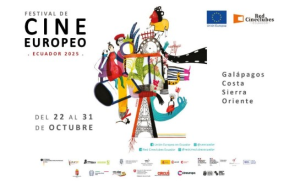 La Unión Europea en Ecuador y la Red de Cineclubes del Ecuador presentan una nueva edición del Festival de Cine Europeo, que este año adopta un formato más joven, inclusivo y gratuito, con el respaldo de diversas embajadas europeas y entidades culturales como la Cinemateca Nacional y la Red de Alianzas Francesas.