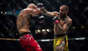 UFC.- Por más de tres años, Marlon “Chito” Vera ha cargado sobre sus hombros la bandera del Ecuador en la élite de las artes marciales mixtas. Su regreso al octágono de la UFC, terminó en una nueva derrota. En una pelea cerrada, intensa y con momentos de alto nivel técnico, el canadiense Aiemann Zahabi se llevó la victoria por decisión dividida.