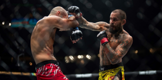 UFC.- Por más de tres años, Marlon “Chito” Vera ha cargado sobre sus hombros la bandera del Ecuador en la élite de las artes marciales mixtas. Su regreso al octágono de la UFC, terminó en una nueva derrota. En una pelea cerrada, intensa y con momentos de alto nivel técnico, el canadiense Aiemann Zahabi se llevó la victoria por decisión dividida.