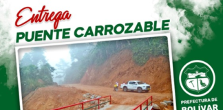 La Prefectura de Bolívar, bajo la administración del prefecto Aníbal Coronel Monar, inaugurará este jueves 2 de octubre de 2025 un nuevo puente carrozable en el recinto Chiguipe, parroquia San Luis de Pambil, cantón Guaranda. La ceremonia oficial está prevista a las 15h00 en el mismo sector.