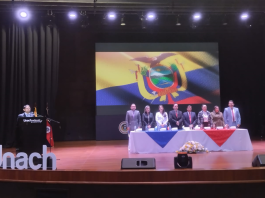 Con motivo del Día de la Seguridad e Higiene del Trabajo en el Ecuador, la Unidad Provincial de Prestaciones de Pensiones, Riesgos del Trabajo, Fondos de Terceros y Seguro de Desempleo de Chimborazo, en coordinación con la Facultad de Ingeniería Industrial de la Universidad Nacional de Chimborazo (UNACH), desarrolló el simposio y feria “Riesgo Cero: Prevención y Protección”.