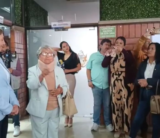 Este 22 de octubre de 2025, el colectivo de Mujeres de Chimborazo se reunió en la sede del Consejo Provincial para expresar su respaldo a Mónica Loza, prefecta subrogante de la provincia.