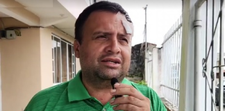 El alcalde del cantón Sevilla Don Bosco, Fabricio Narváez, denunció haber sido víctima de una agresión la noche del domingo por parte de tres ciudadanos desconocidos, quienes le provocaron una herida en la frente con un tubo de hierro. El hecho ocurrió alrededor de las 21h30, cuando la autoridad intentaba ingresar su vehículo a su domicilio.