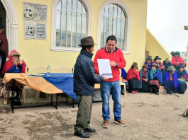 El Ministerio de Agricultura, Ganadería y Pesca (MAGP), a través de la Dirección Distrital de Chimborazo, formalizó la entrega del primer estatuto legal a la Comuna Guantul Central Grande, ubicada en la parroquia Flores.