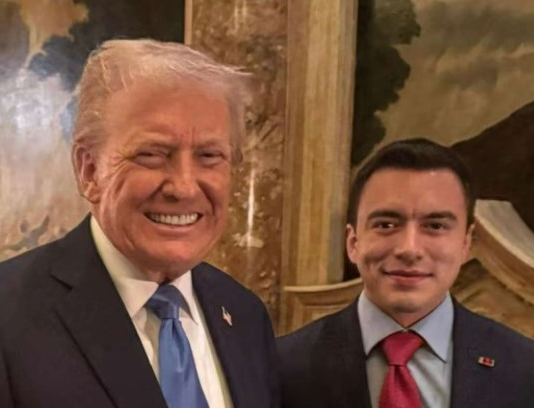En un mensaje dirigido a Donald Trump y publicado en inglés en su cuenta de X, el presidente Daniel Noboa destacó los avances económicos del país y su compromiso de cooperación internacional “para defender la libertad y la prosperidad en la región”.