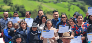Cuarenta productores de la provincia de Chimborazo recibieron sus certificados tras culminar el proceso de capacitación en las Escuelas de Fortalecimiento Productivo Pecuario (EFPP), impulsadas por el Ministerio de Agricultura, Ganadería y Pesca (MAGP).