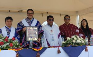 El sábado 04 de octubre del 2025 a partir de las 10H00 en el cantón Colta, el Instituto Tecnológico Superior “Jatun Yachay Wasi”, realizó la Ceremonia de Incorporación de nuevos profesionales en carreras interculturales de Educación Superior. El evento contó con la presencia de César Augusto Vásquez Moncayo, Viceministro de Educación Superior, Ciencia, Tecnología e Innovación, estudiantes, padres de familia, docentes e invitados especiales.