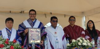 El sábado 04 de octubre del 2025 a partir de las 10H00 en el cantón Colta, el Instituto Tecnológico Superior “Jatun Yachay Wasi”, realizó la Ceremonia de Incorporación de nuevos profesionales en carreras interculturales de Educación Superior. El evento contó con la presencia de César Augusto Vásquez Moncayo, Viceministro de Educación Superior, Ciencia, Tecnología e Innovación, estudiantes, padres de familia, docentes e invitados especiales.