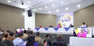 El Pleno del Consejo Nacional Electoral (CNE) aprobó, este 15 de octubre, la convocatoria y la agenda que se cumplirá en el Consejo Consultivo Nacional de las organizaciones políticas y sociales para el Referéndum y Consulta Popular 2025.