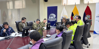 El Consejo Nacional Electoral mantiene reuniones técnicas con organismos de seguridad para garantizar el desarrollo del proceso electoral en la provincia.