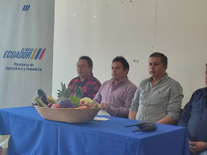 En el marco de la celebración por los 205 años de Emancipación Política de Riobamba, la Empresa Pública Mercado de Mayoristas de Riobamba (EP-EMMPA) realizó una rueda de prensa para anunciar oficialmente la Feria Mayorista Jatun Raymi, un evento que busca fortalecer la producción local, incentivar el comercio justo y ofrecer espacios de encuentro entre productores y consumidores.