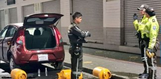 El ministro del Interior, John Reimberg, informó, la noche del pasado jueves 6 de noviembre, que la Policía Nacional frustró un atentado con explosivos en el norte de Quito.