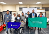 Orgullo y emoción envuelven a la comunidad de la Universidad y de la Unidad Educativa Indoamérica al celebrar el brillante desempeño de nuestros estudiantes en el RioTronic 2025, competencia nacional de robótica realizada en la Escuela Superior Politécnica de Chimborazo (ESPOCH), donde demostraron que la innovación y la excelencia son el motor de su formación.