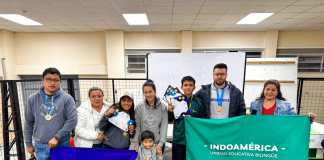 Orgullo y emoción envuelven a la comunidad de la Universidad y de la Unidad Educativa Indoamérica al celebrar el brillante desempeño de nuestros estudiantes en el RioTronic 2025, competencia nacional de robótica realizada en la Escuela Superior Politécnica de Chimborazo (ESPOCH), donde demostraron que la innovación y la excelencia son el motor de su formación.