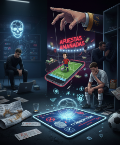 En Ecuador, el fútbol recibe factores externos al deporte que han permitido crisis e incluso sufrimiento, redes criminales han encontrado en las apuestas deportivas, su modalidad ilegal para operar en un terreno óptimo para el lavado de dinero, los amaños de partidos y la intimidación a jugadores y dirigentes, sobre todo en las categorías más vulnerables del balompié nacional.