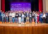 En una noche dedicada a exaltar el talento, la disciplina y el compromiso deportivo, la Federación Deportiva de Chimborazo (FDCH) y destacados atletas de la provincia recibieron un merecido reconocimiento durante la Gala de Premiación Riobamba Vive 2025, evento organizado por el Municipio de Riobamba en el marco del Año del Arte, la Cultura y el Deporte.