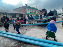 El cantón Alausí accedió a un financiamiento cercano a los USD 5 millones provenientes de la cooperación internacional de la Unión Europea, recursos que serán destinados al fortalecimiento de los sistemas de agua potable, alcantarillado y saneamiento ambiental, como parte de la gestión municipal liderada por el alcalde Remigio Roldán.