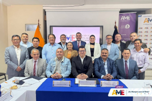 La Asociación de Municipalidades Ecuatorianas (AME) designó a Juan Paúl Pacheco, alcalde de Salcedo, como nuevo presidente de la Regional 3, durante la sesión de elección desarrollada el 9 de diciembre con la participación de 18 autoridades municipales de Tungurahua, Cotopaxi, Pastaza y Chimborazo.
