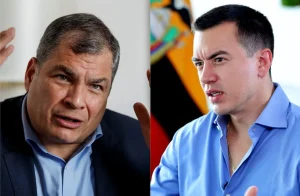 El expresidente de Ecuador Rafael Correa lanzó fuertes críticas contra el actual mandatario Daniel Noboa, a quien calificó de “criminal narco” tras las declaraciones públicas de éste apoyando las acciones de Estados Unidos contra el gobierno de Venezuela y la captura de Nicolás Maduro.