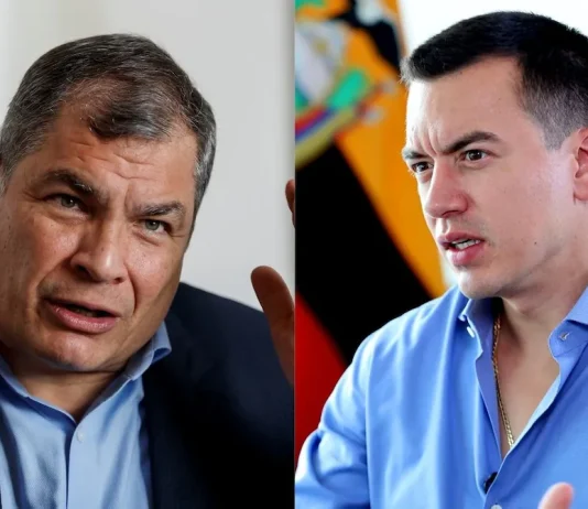 El expresidente de Ecuador Rafael Correa lanzó fuertes críticas contra el actual mandatario Daniel Noboa, a quien calificó de “criminal narco” tras las declaraciones públicas de éste apoyando las acciones de Estados Unidos contra el gobierno de Venezuela y la captura de Nicolás Maduro.