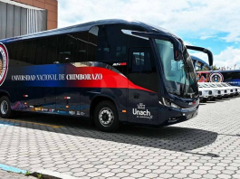 La Universidad Nacional de Chimborazo (Unach) puso en circulación una nueva flota vehicular compuesta por 13 unidades, destinada a cubrir las necesidades de movilización que genera el desarrollo cotidiano de sus funciones académicas, administrativas y de vinculación con la sociedad. La adquisición representó una inversión aproximada de un millón de dólares.