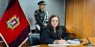 La jueza Daniella Camacho convocó al Pleno de la Corte Nacional de Justicia a sesión extraordinaria para designar nuevo presidente temporal y presidente subrogante, este martes, 13 de enero de 2026, un día después de la renuncia de José Suing y de Enma Tapia, respectivamente.