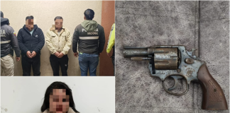 Un operativo policial ejecutado de forma simultánea en los cantones Riobamba y Guano permitió la detención de cuatro personas requeridas por la justicia por el presunto delito de robo a locales comerciales. La intervención se desarrolló tras un proceso de investigación orientado a ubicar a ciudadanos con boletas de captura vigentes emitidas por autoridad competente.