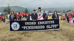 El sábado 24 de enero del 2026 a partir de las 08H30, la Unidad Educativa “Pensionado Olivo”, realizó la inauguración oficial de los Juegos Deportivos Internos 2025-2026 en el estadio de la Unidad Educativa Capitán Edmundo Chiriboga.  El evento deportivo contó con la presencia de autoridades, estudiantes, docentes, padres de familia, invitados especiales y ciudadanía en general.