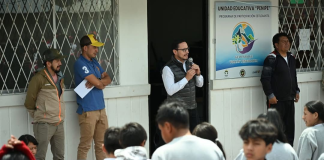 En el marco de la próxima edición del Penipe Trail Race, la empresa organizadora Desnivel Positivo, en coordinación con técnicos del GAD Municipal de Penipe, desarrolló una serie de visitas a las unidades educativas del cantón con el objetivo de fomentar la actividad física, el deporte y la integración de niñas, niños y jóvenes.